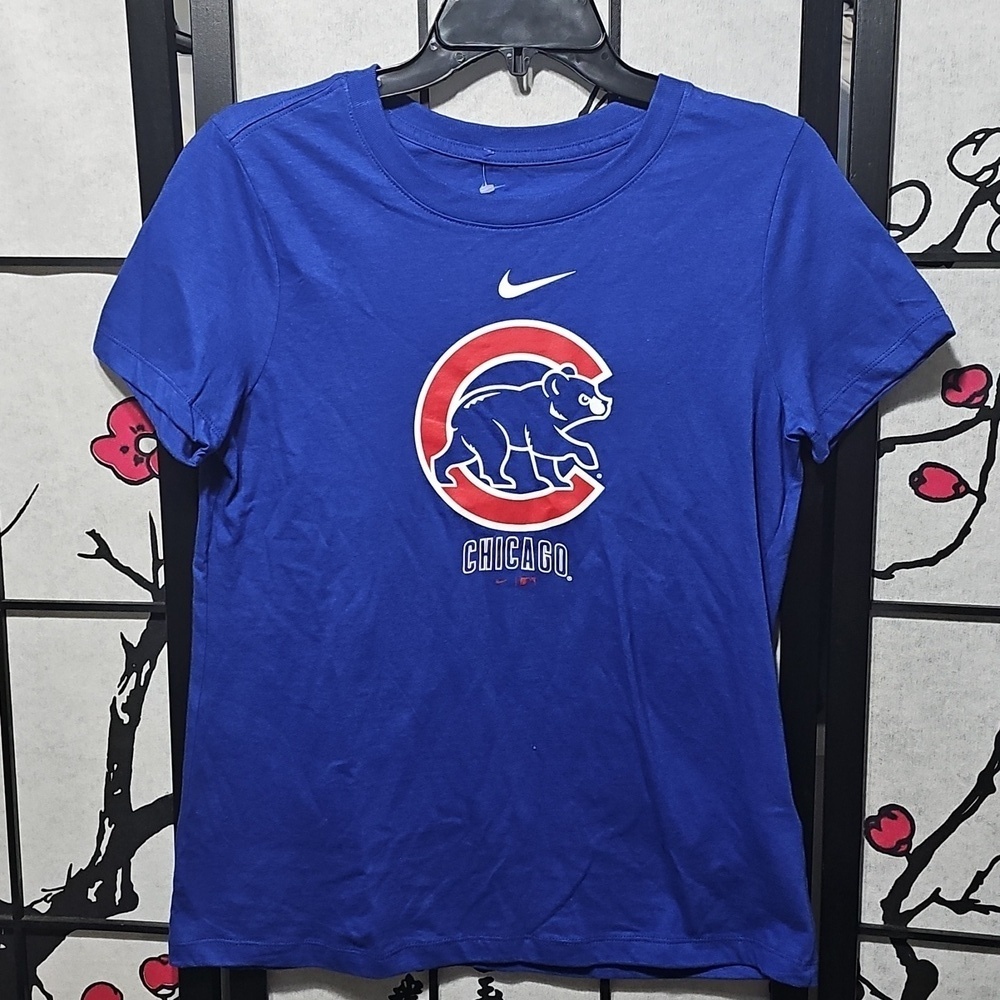 Nike Blue Chicago Graphic Tee Shirt Small New